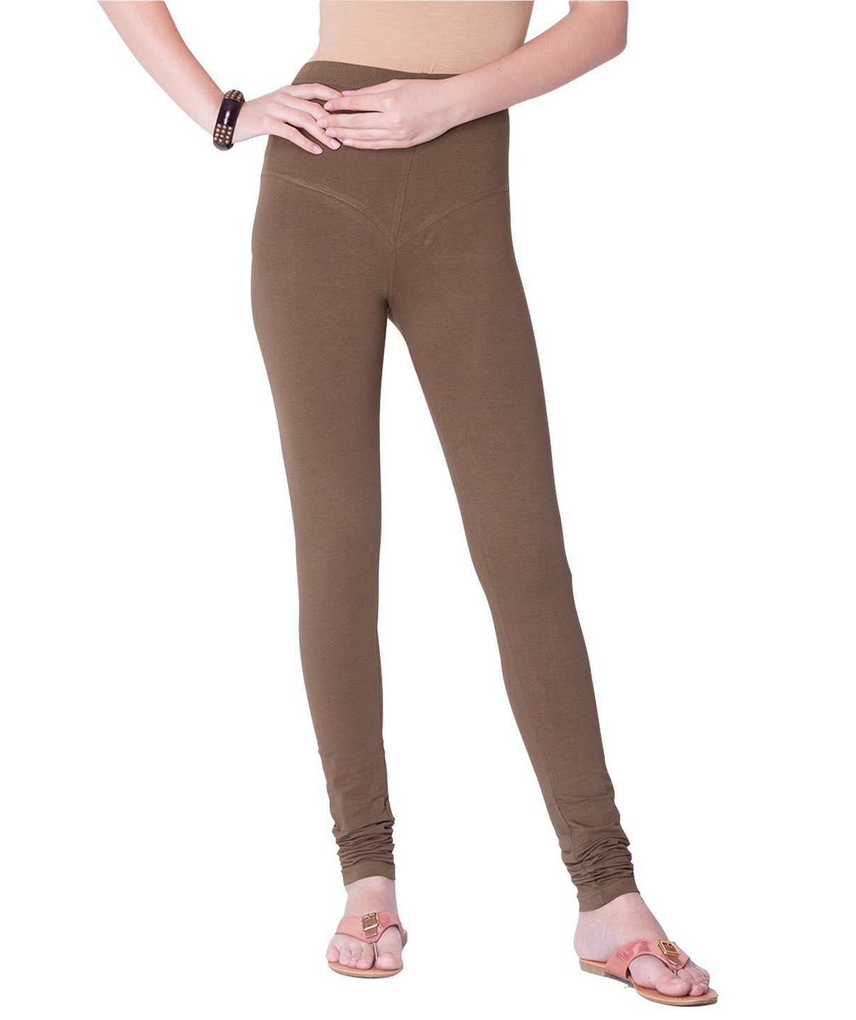 Dollar Women's Missy Pack of 1 Brown Color Slim fit Comfortable Churidar  Leggings – Dollarshoppe