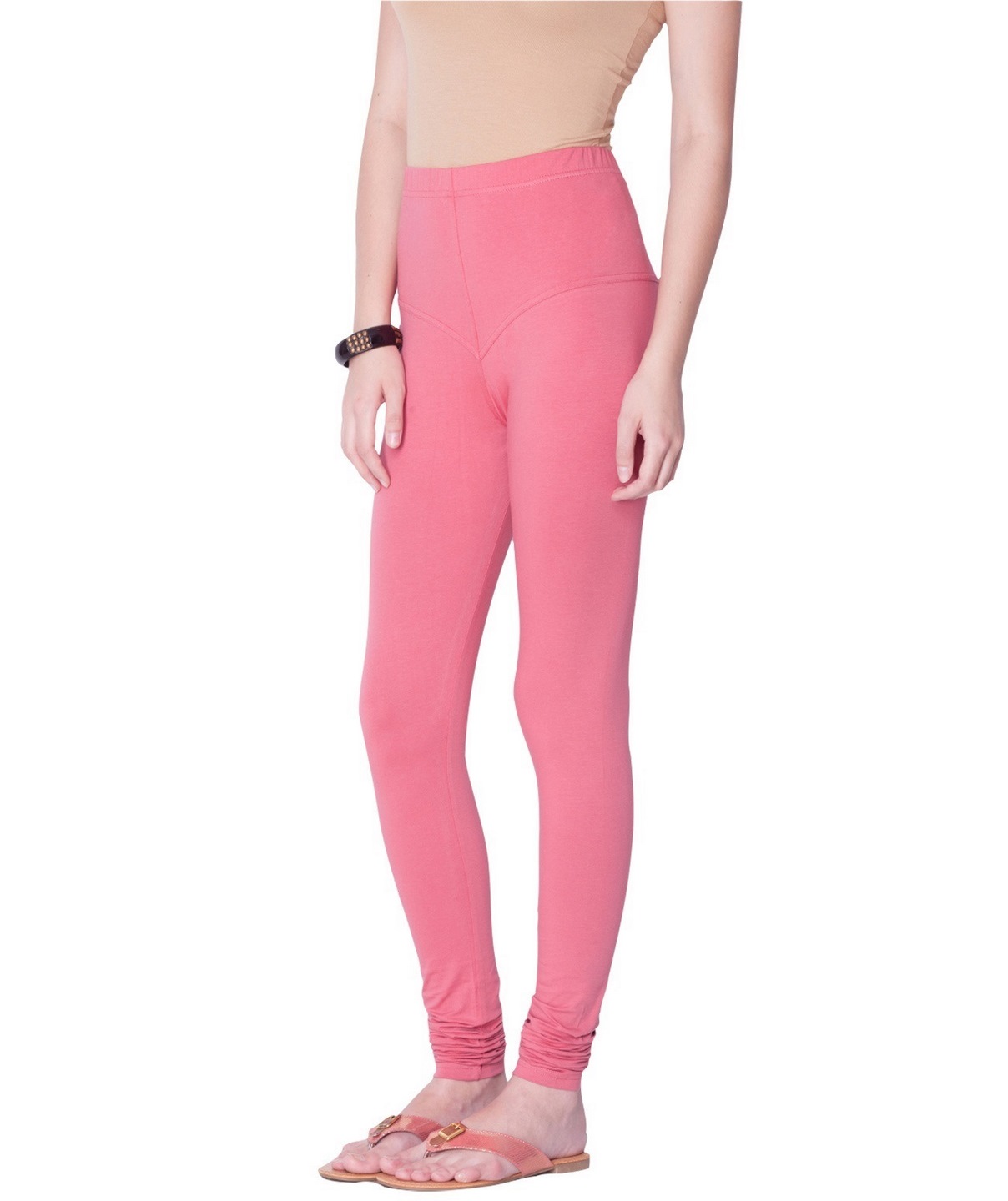 Buy Dollar Women's Missy Pack of 1 Cotton Slim Fit Moving Mauve Color Ankle  Length Leggings Online at Best Prices in India - JioMart.