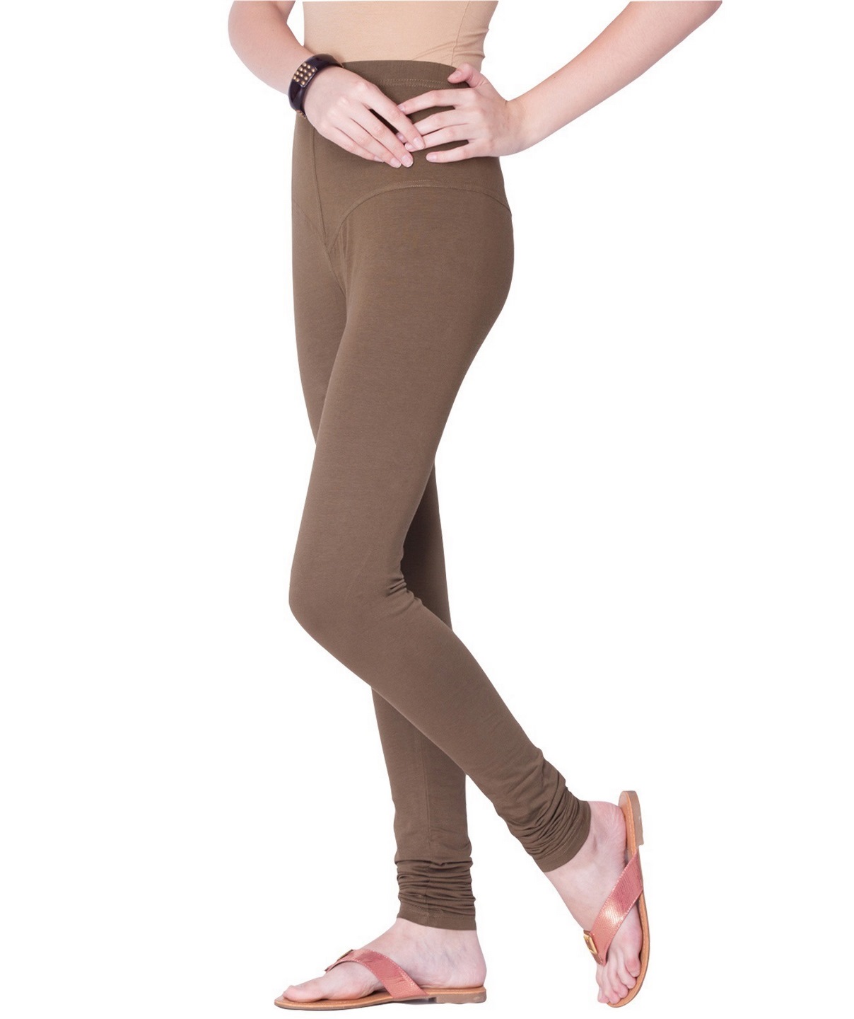 Buy Dollar Women's Missy Pack of 1 Cotton Slim Fit Brown Color Ankle Length  Leggings Online at Best Prices in India - JioMart.